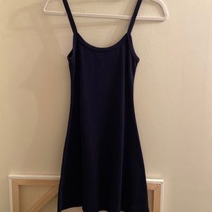 los angeles apparel navy dress